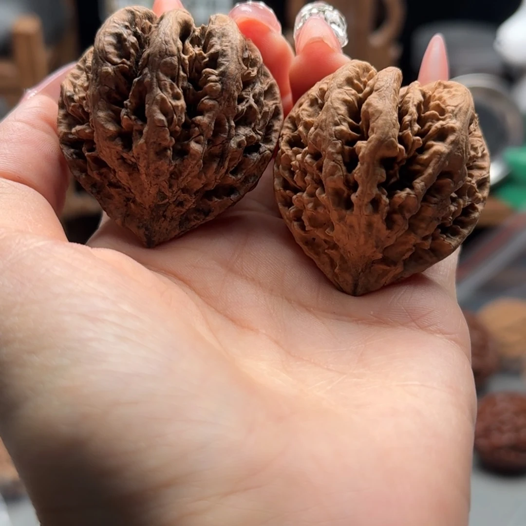 文玩核桃把件童***年关东木子楸百核155