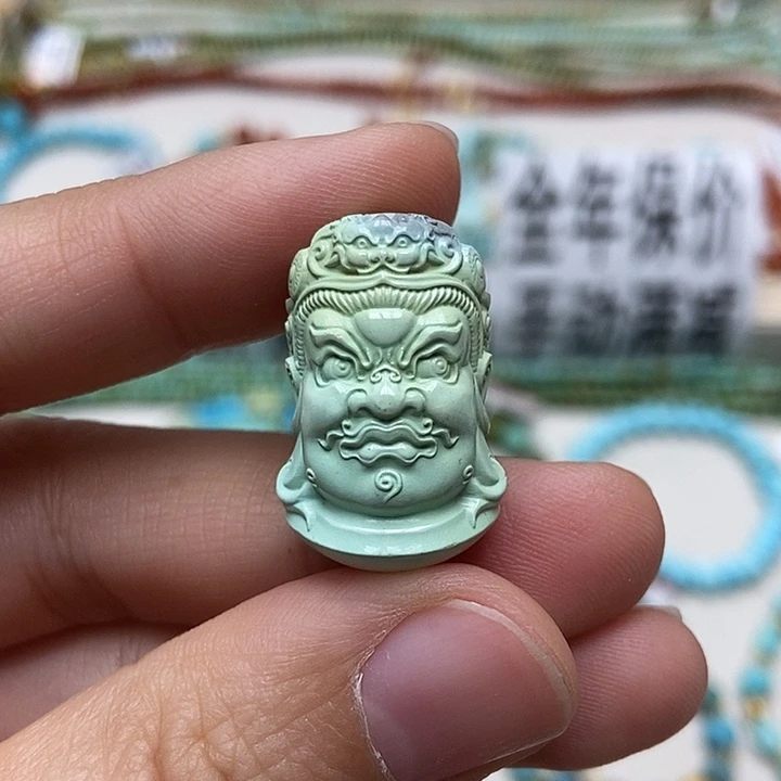 绿松石未镶嵌挂件66