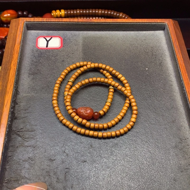 土***鼠橄榄核吊坠菩提菩提