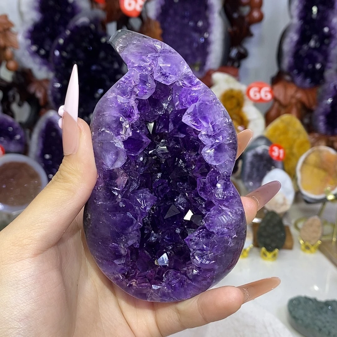 未镶嵌紫晶大型摆件（非配饰）