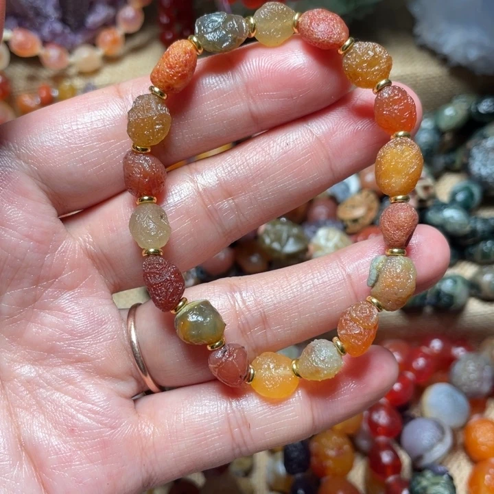 玛瑙/玉髓未镶嵌手链