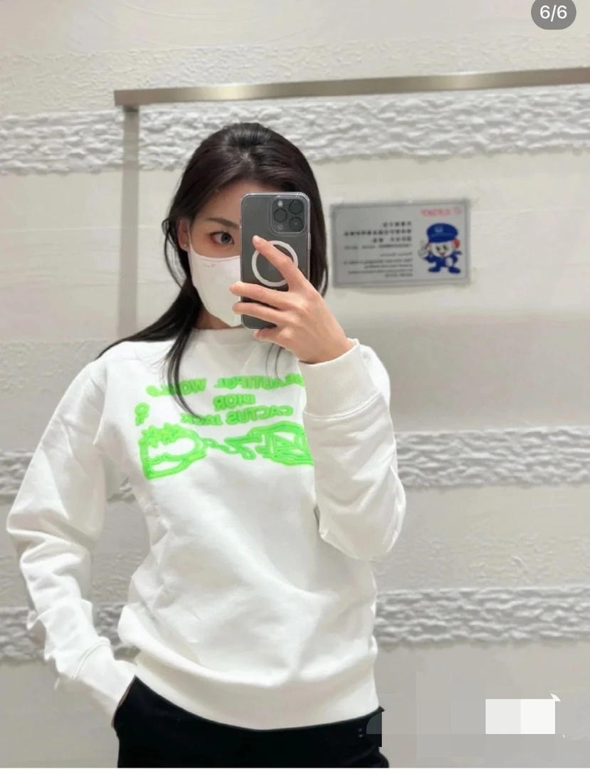 未使用 DIOR/迪奥 Dior 迪奧男士 Travis Scott联名款卫衣124766