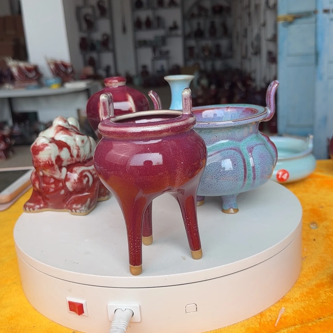 摆件郑家钧窑摆件