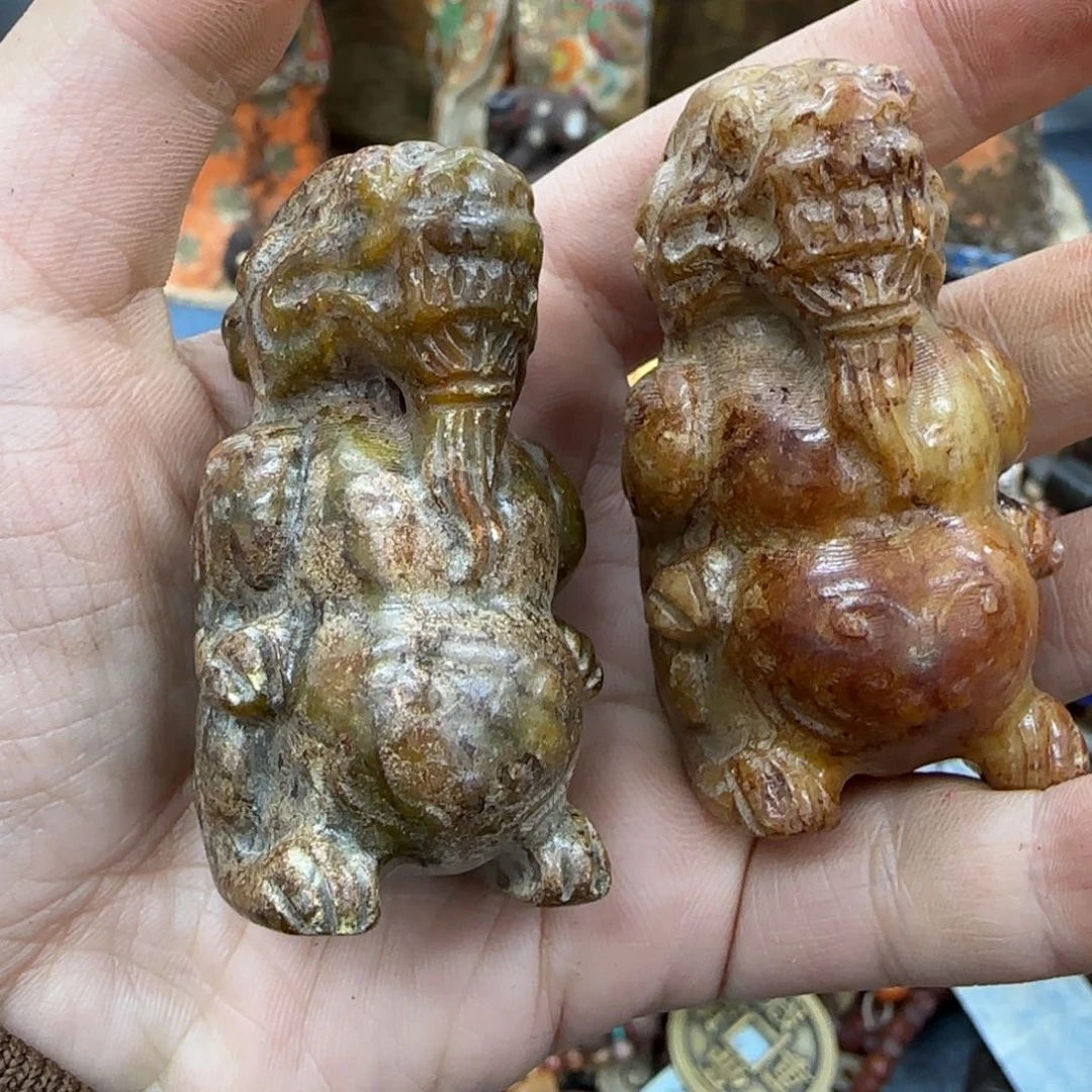 未镶嵌和田玉（糖玉）挂件