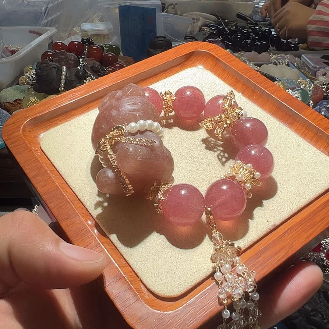 手链水晶未镶嵌水晶手链