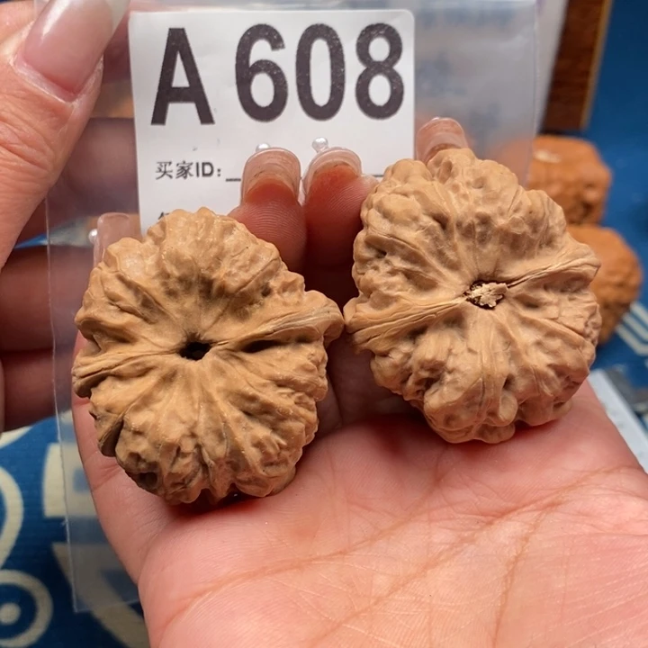 文玩核桃吊坠蛤蟆头精修40-46A608