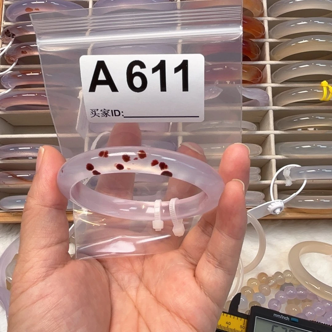 手镯玛瑙/玉髓未镶嵌小****美611