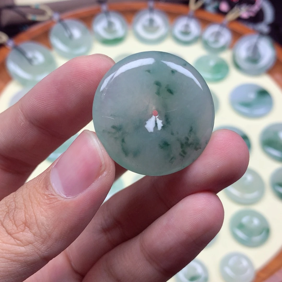 颈饰未镶嵌翡翠吊坠31/5.6mm
