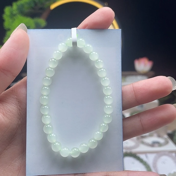 你***吗和田玉未镶嵌手链