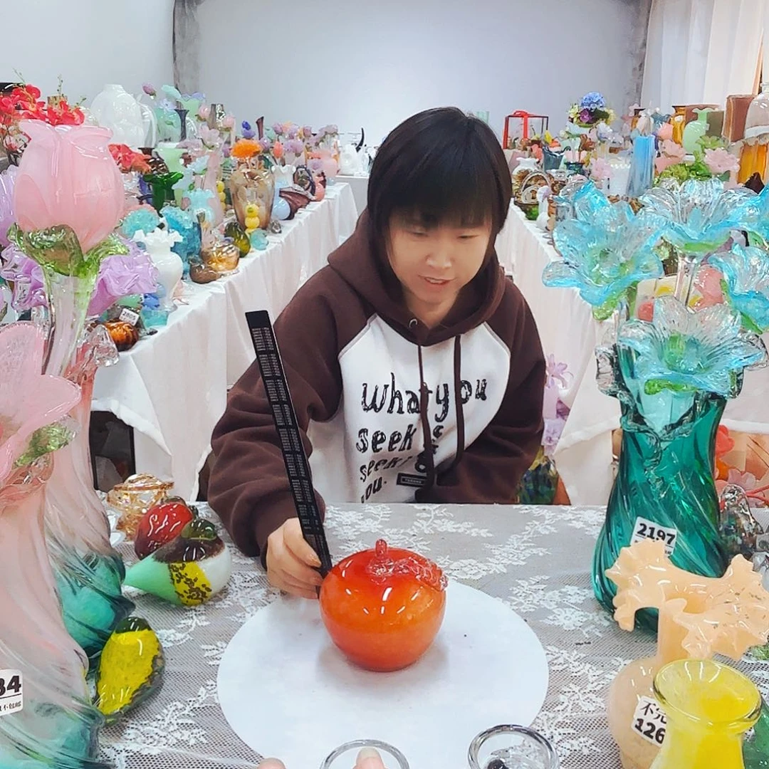 琉璃花瓶花器艺术品