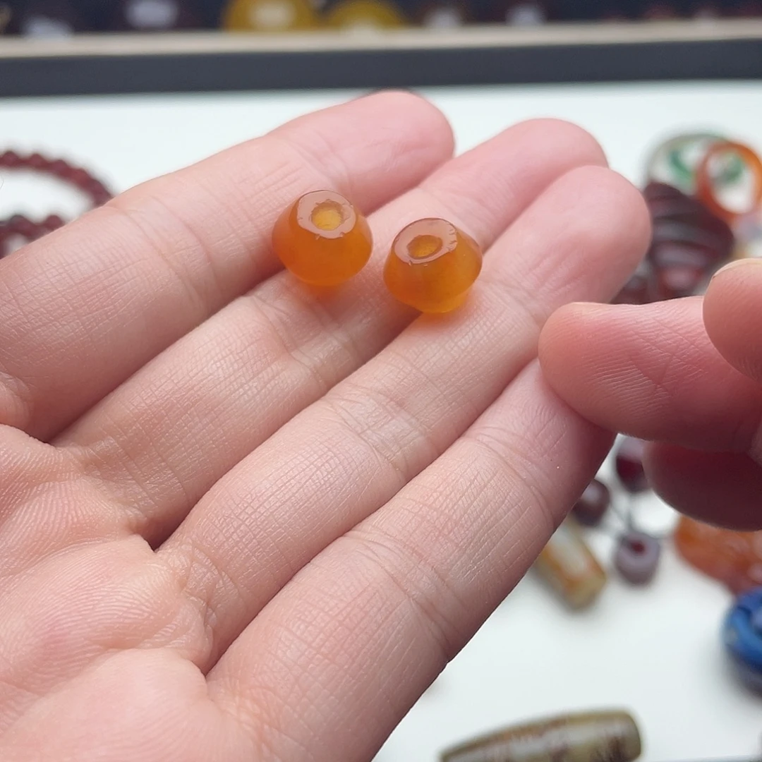 玛瑙/玉髓未镶嵌精品老玛瑙手串