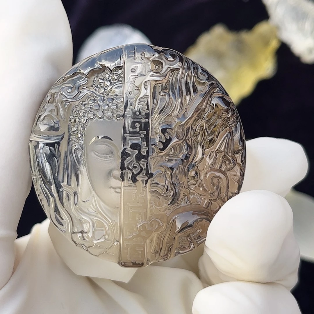 紫晶颈饰银S925镶嵌榴***骨