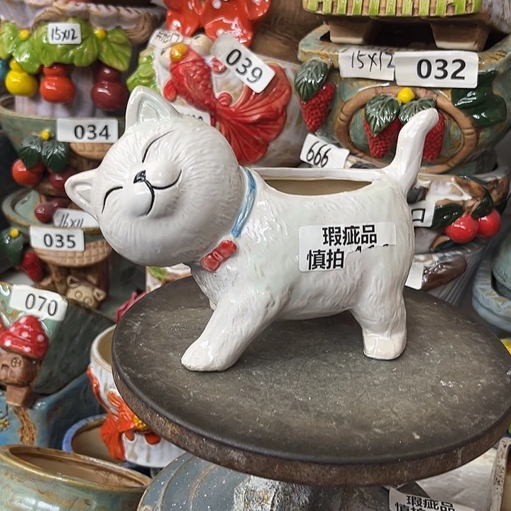 粗陶材质多肉花盆
