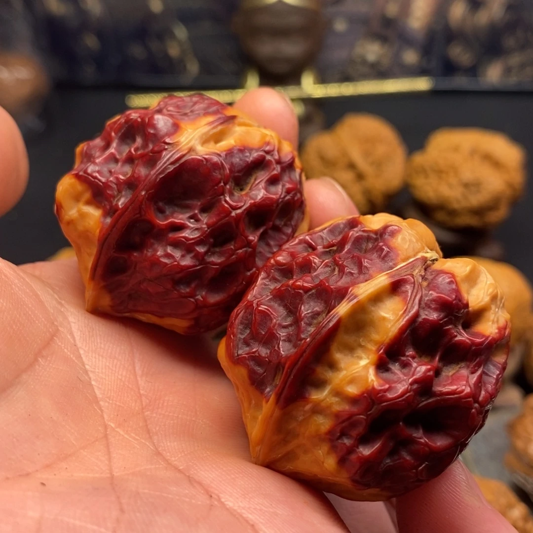 把件文玩核桃鬼脸蛤蟆头