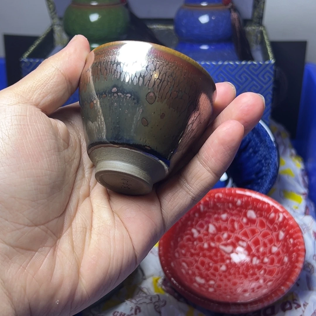 茶盏建阳建盏喝茶主人杯