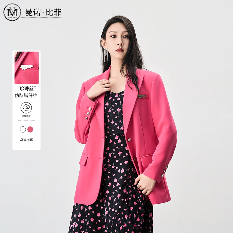 宽松百搭时髦西装外套MEBG133086