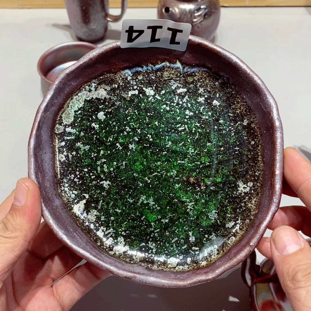 柴烧茶具陶瓷杯子