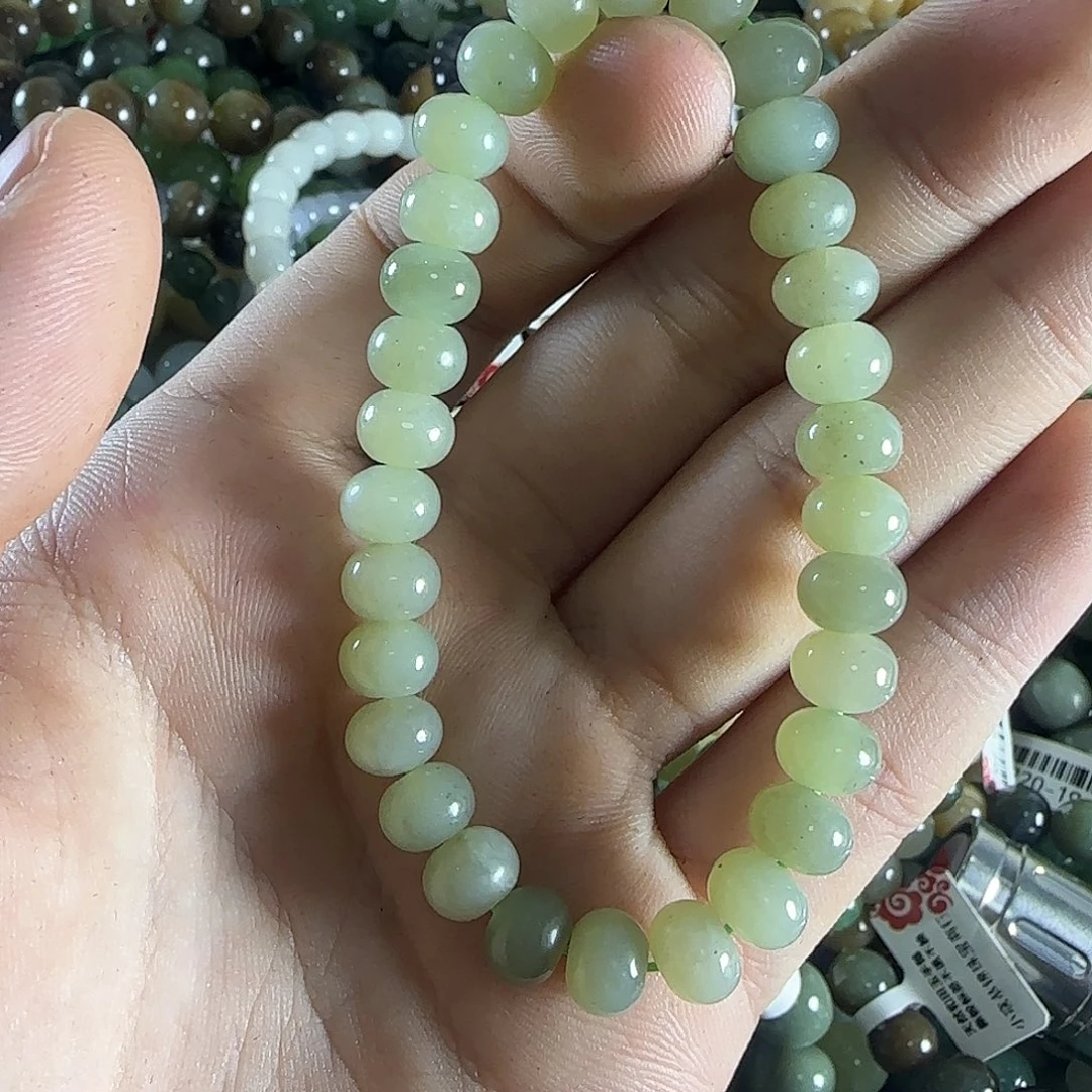 和田玉手链未镶嵌195