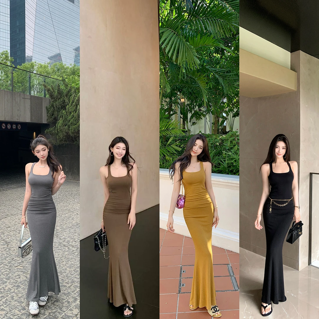 “肯豆封神裙”没人能拒绝的妖娆时髦美人 醋酸羊毛显瘦针织裙