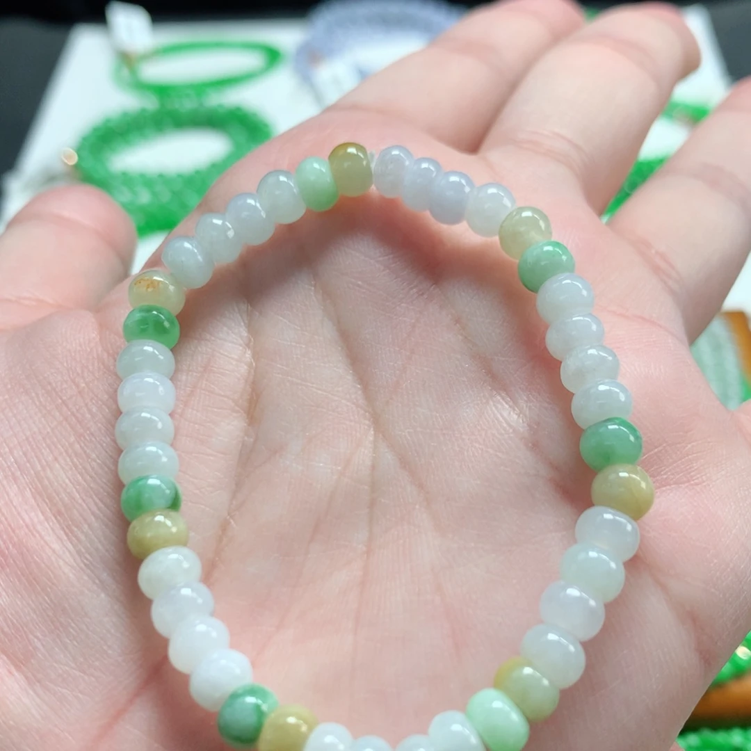 翡翠未镶嵌手链翡翠