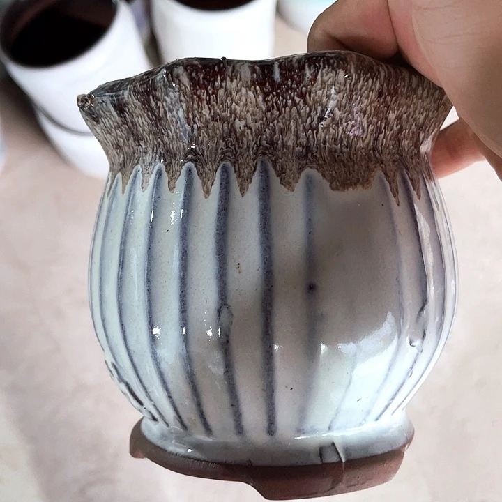 紫砂花盆口径14高度15一只