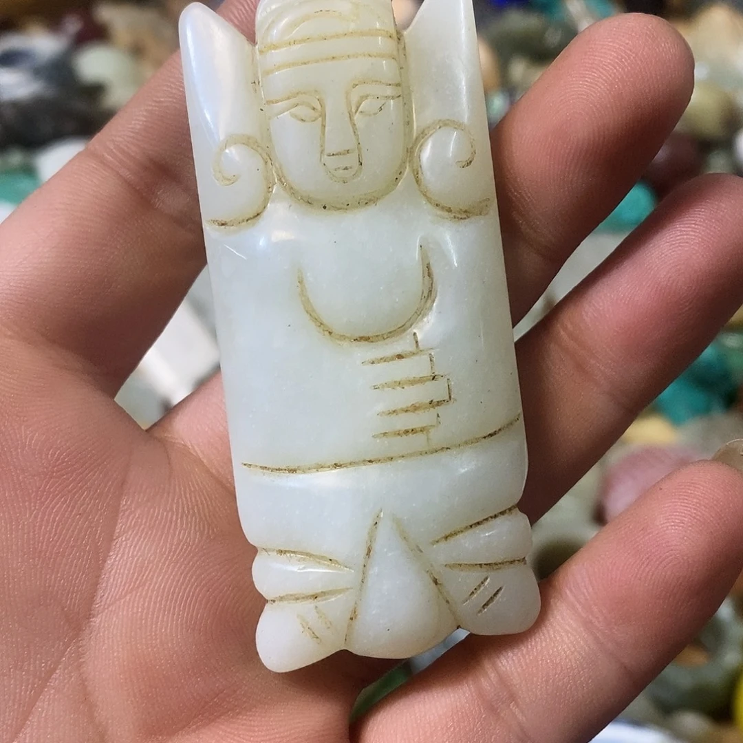 和田玉（糖玉）未镶嵌挂件