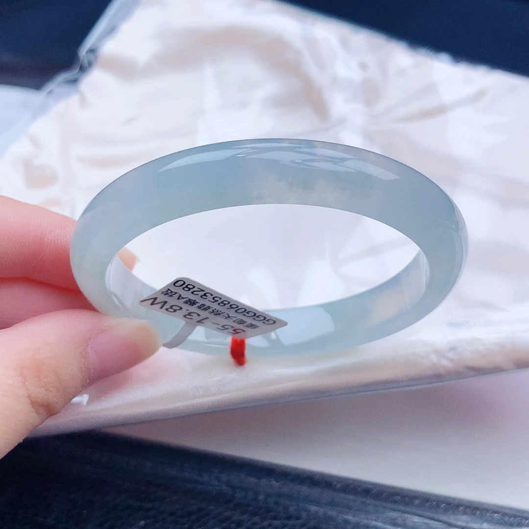 翡翠未镶嵌手镯缅甸天然翡翠a货手镯