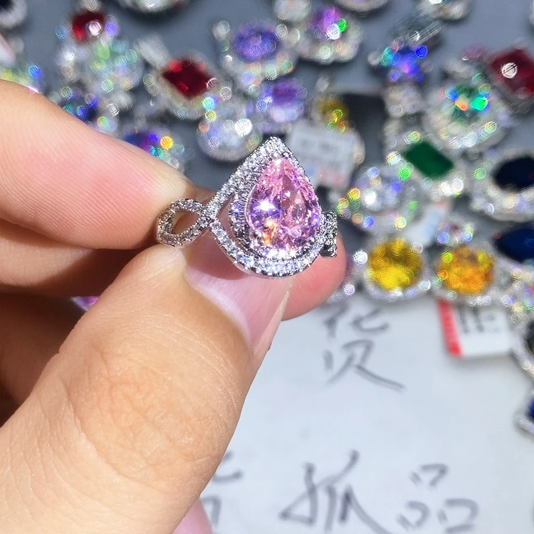 合金石英质玉戒指