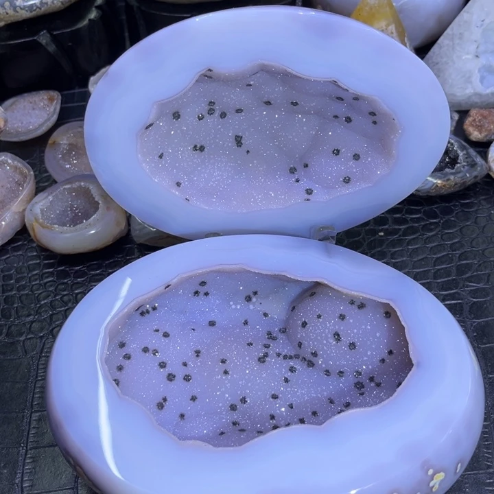 粉软盆未镶嵌水晶