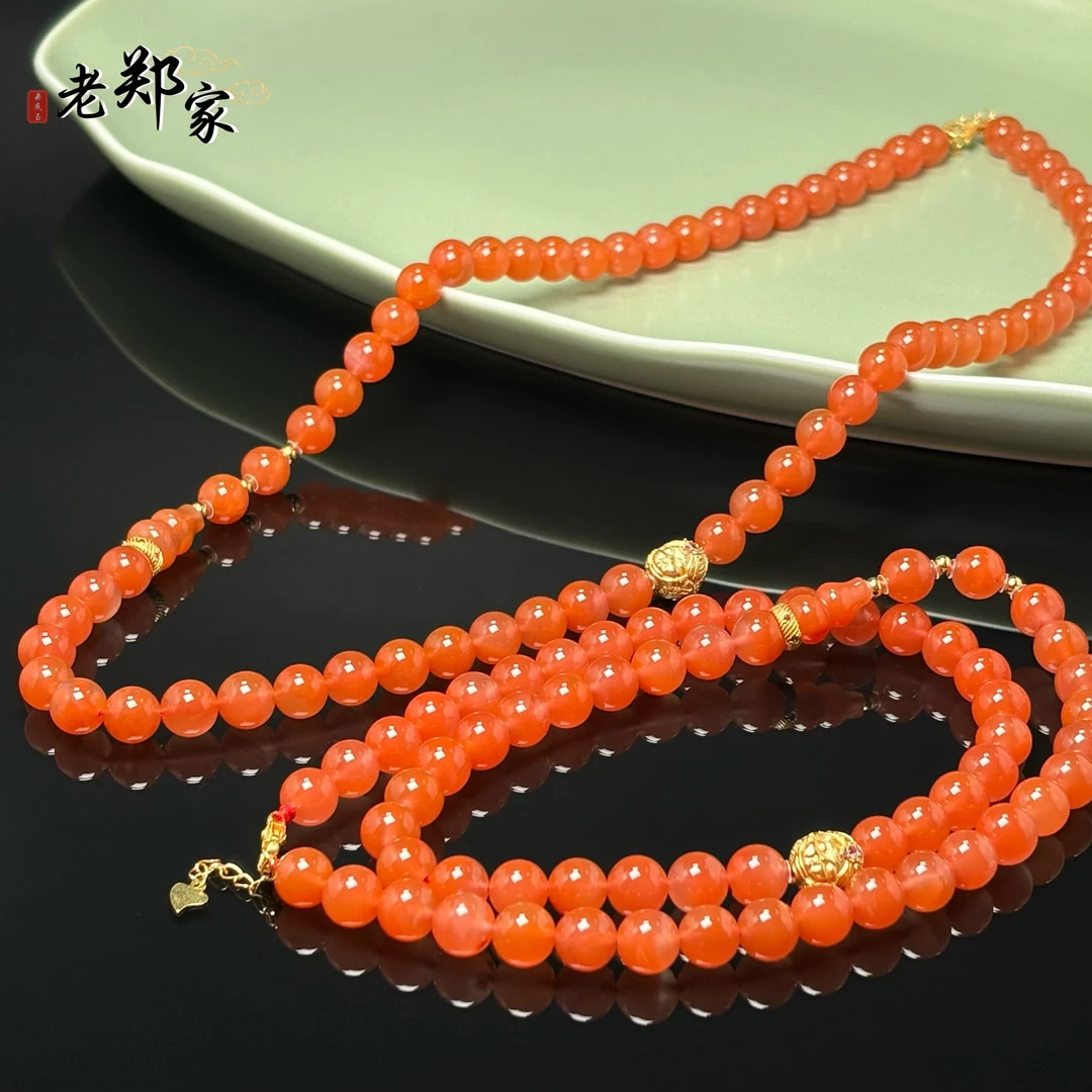 【老郑家】南红玛瑙DIY项链 多样性发1件 约8mm