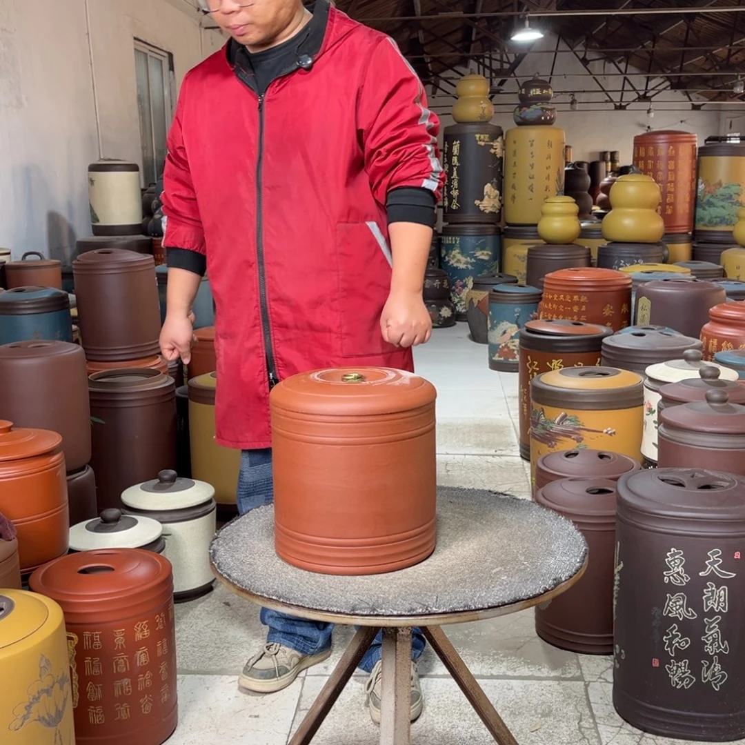 紫砂茶叶罐茶叶罐