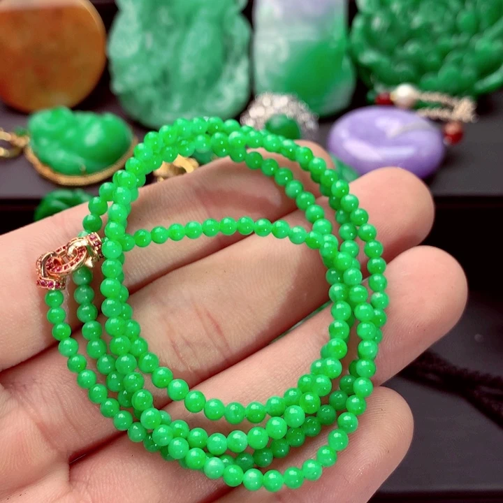 毛衣链未镶嵌翡翠