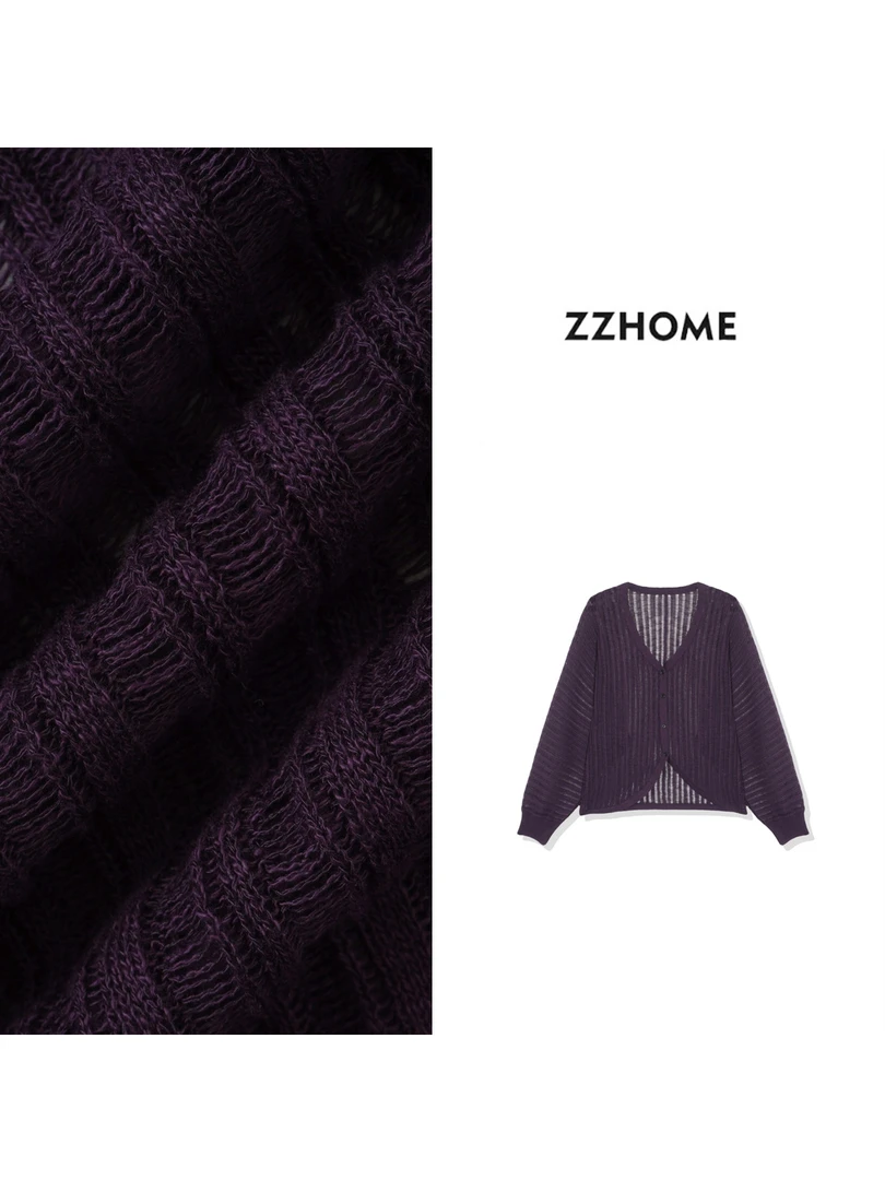 ZOZO HOME ｜织物之美冷经纬流质悬垂精织罩衫q171574p