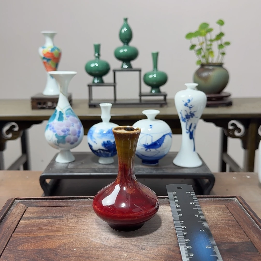 陶瓷手工非常迷你小花器