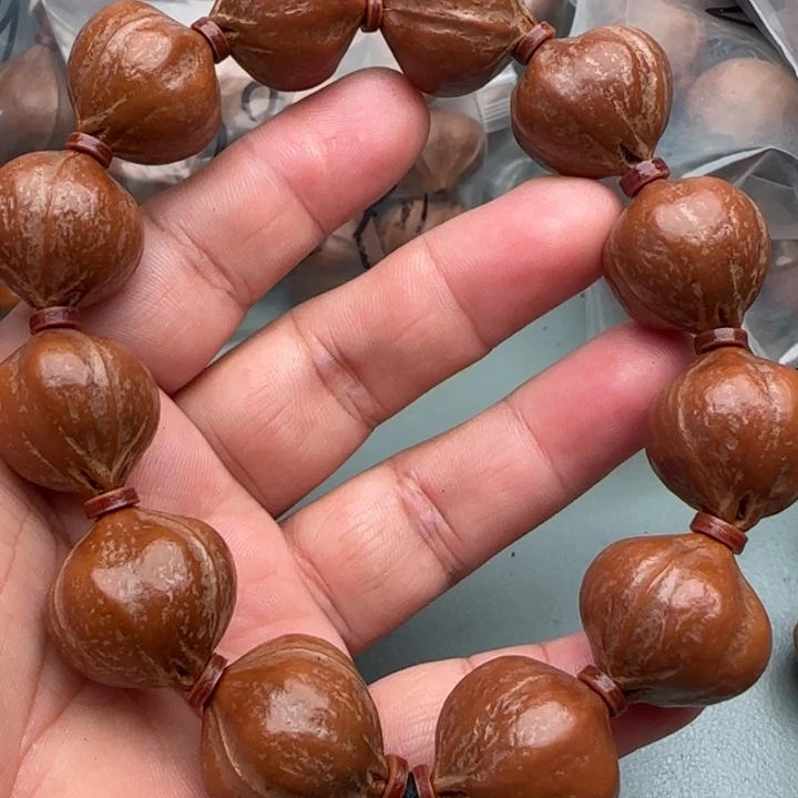 志***勇手串橄榄核橄榄核原皮铁核