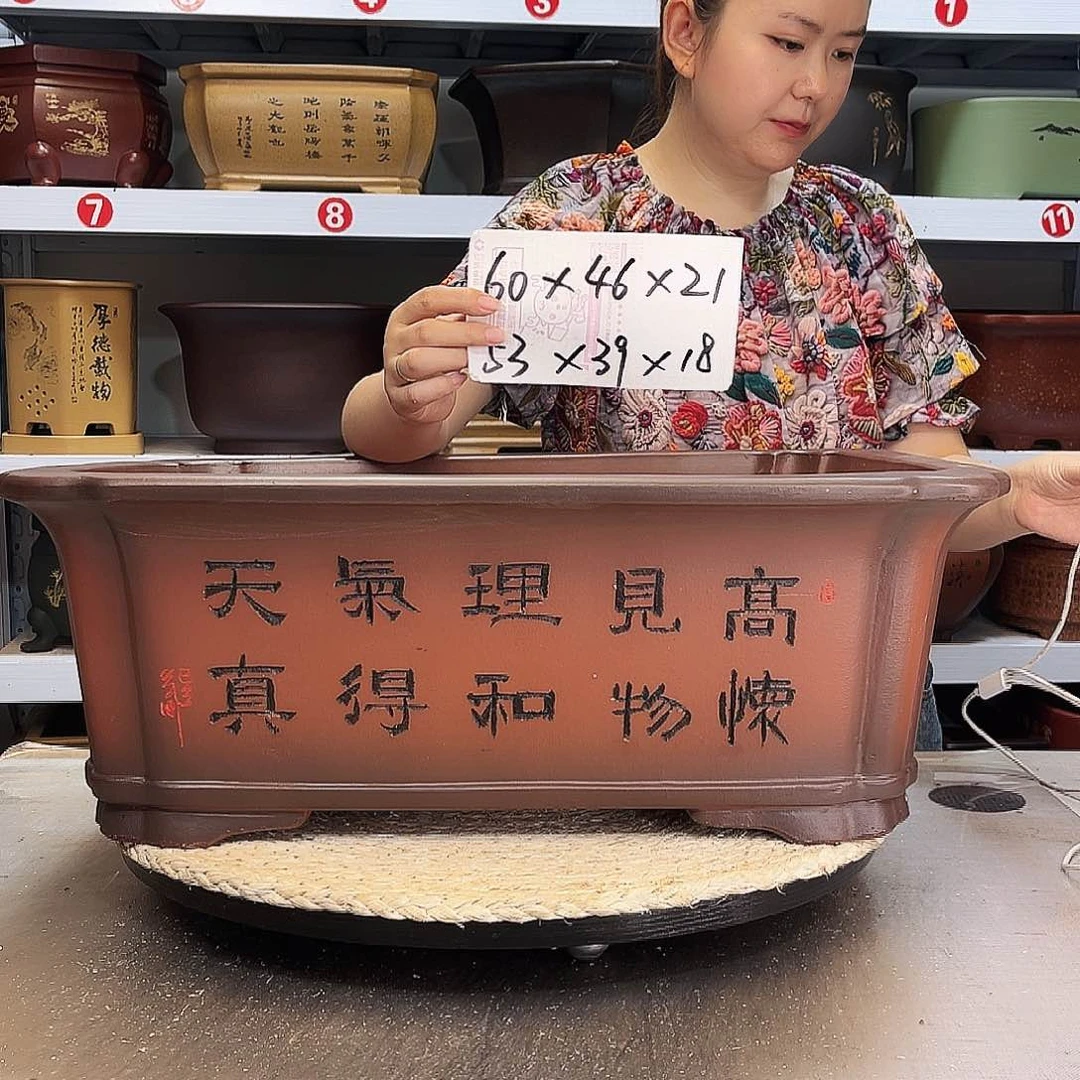 紫砂花盆紫砂花盆