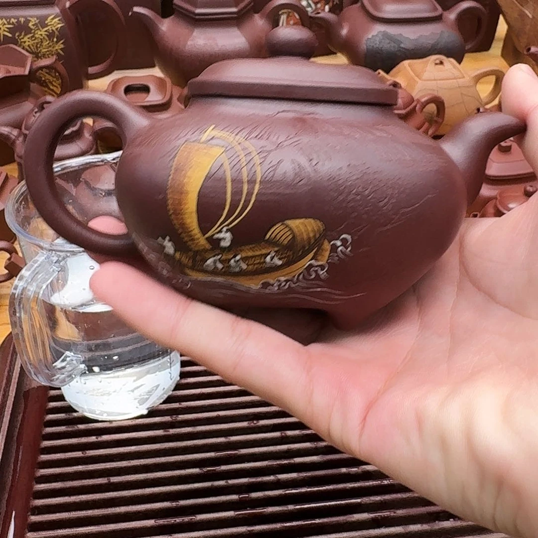 茶壶紫砂紫砂壶传炉300cc