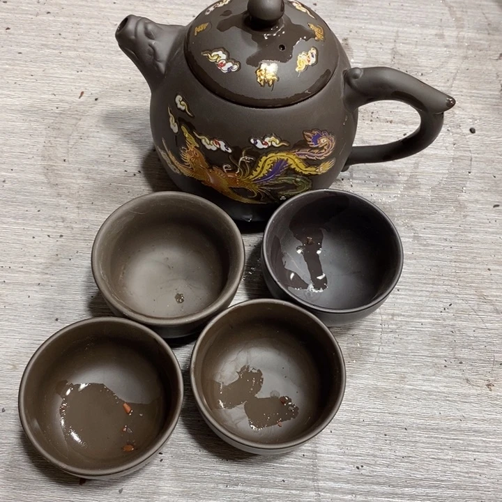 紫砂茶壶我也不知道