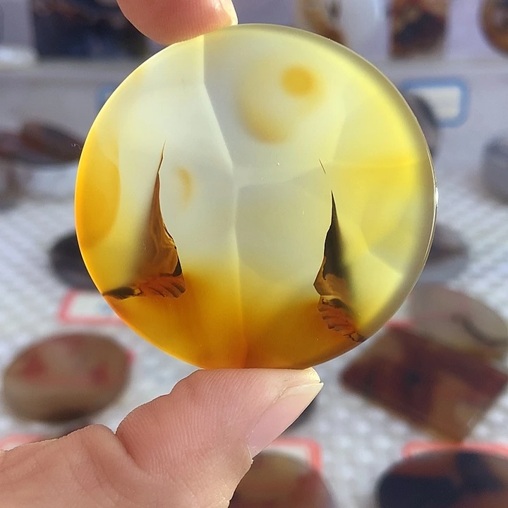 玛瑙/玉髓合金颈饰