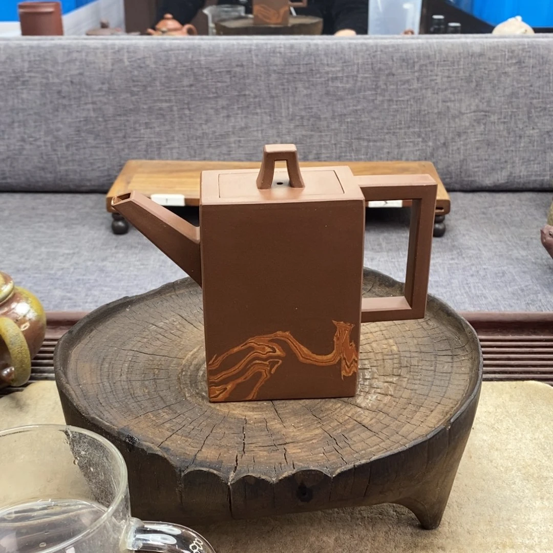 紫砂茶壶宜兴紫砂260容量艺术