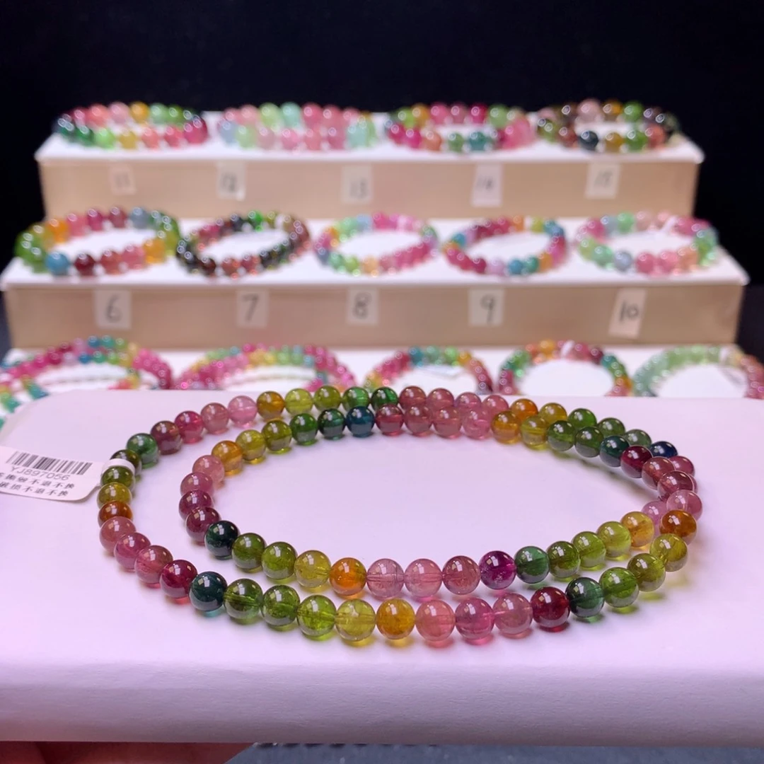 未镶嵌手链碧玺碧玺