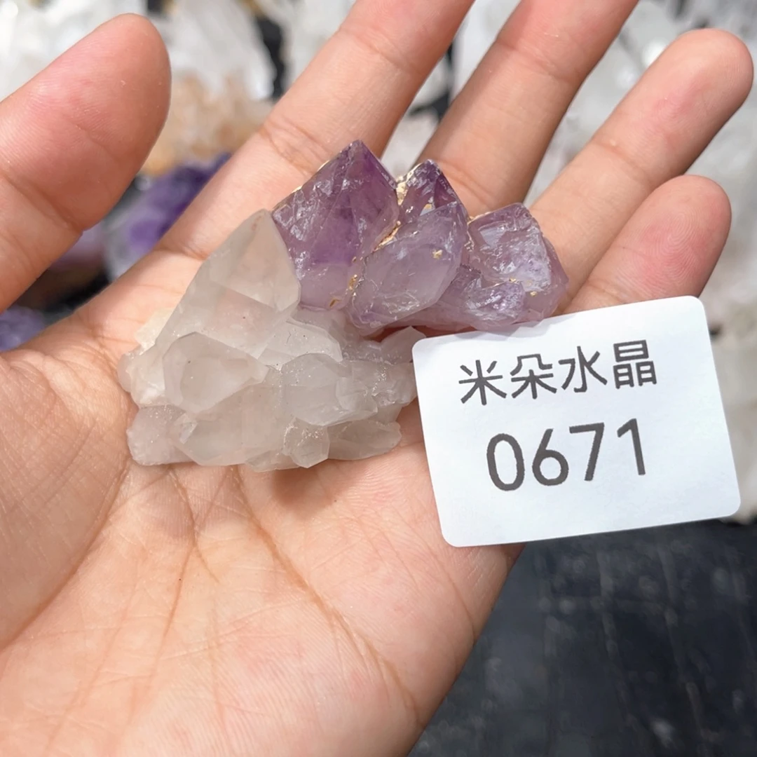 八***舞未镶嵌珠宝半成品水晶水晶