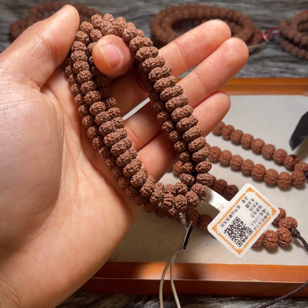 几***郎金刚菩提手串精挑战神双龙飞碟树祖108