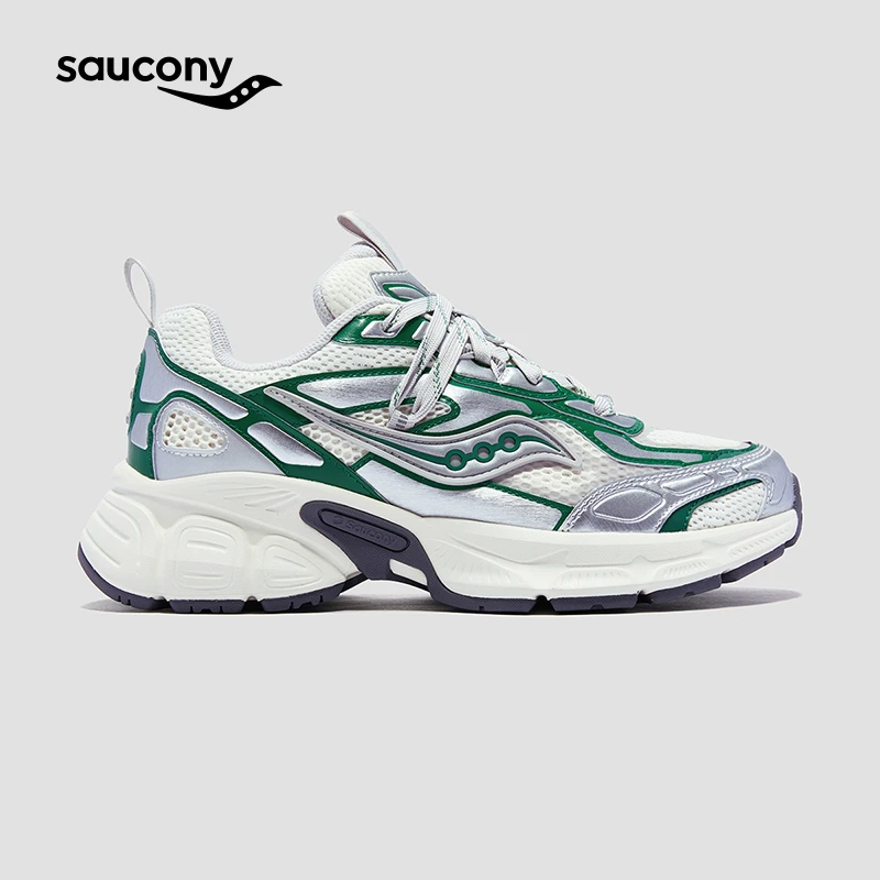 Saucony索康尼新款2K CAVALRY秋冬情侣复古休闲跑步鞋运动老爹鞋