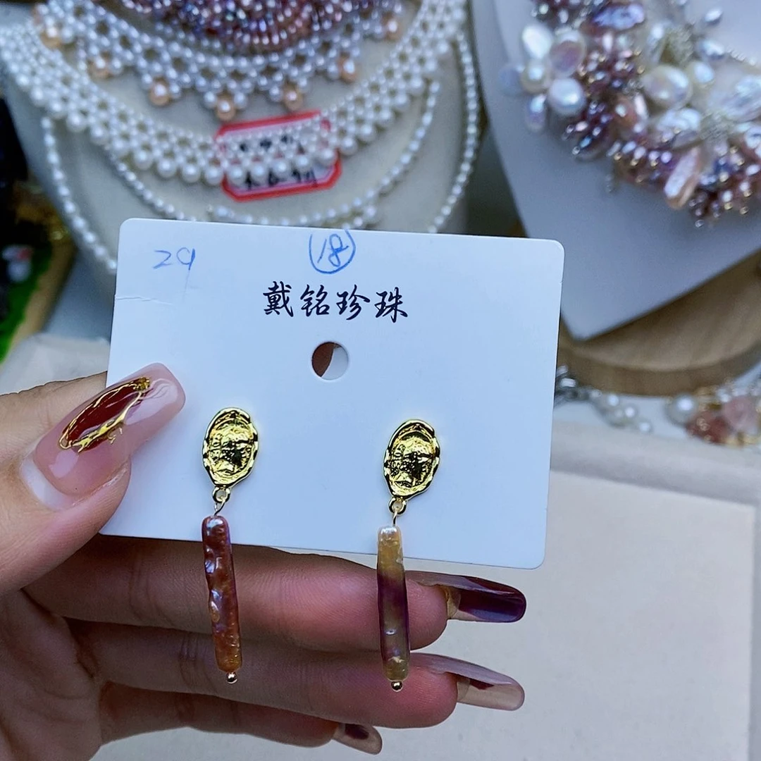 淡水珍珠颈饰银S925镶嵌