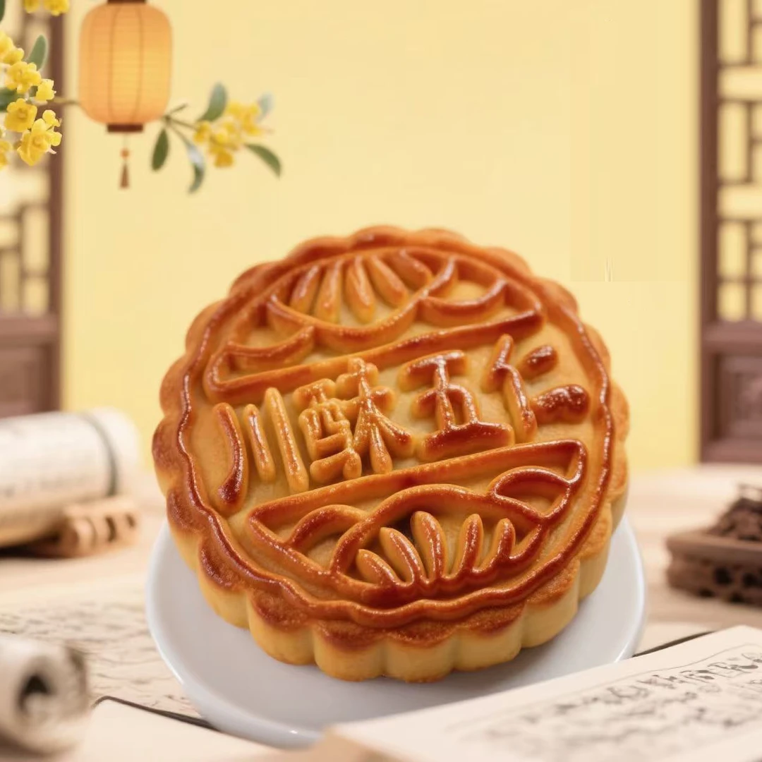 胜武川酥月饼系列 100g*10粒 四个口味