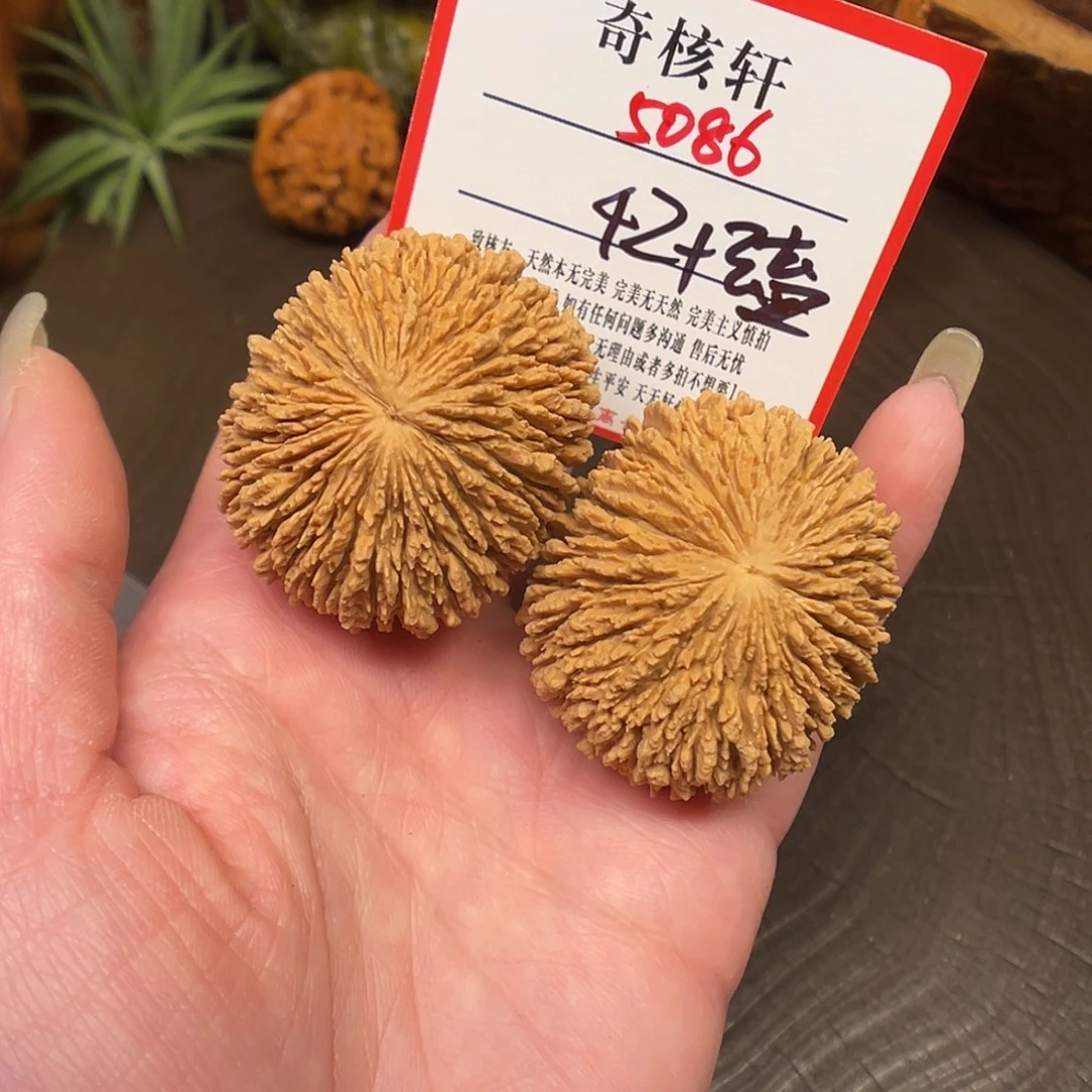 吊坠文玩核桃金丝猴头福利5086