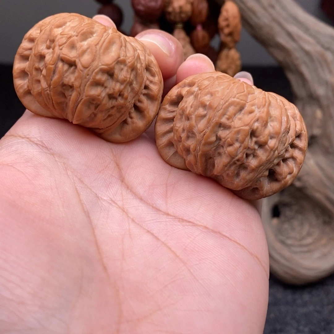 文玩核桃把件41战鼓