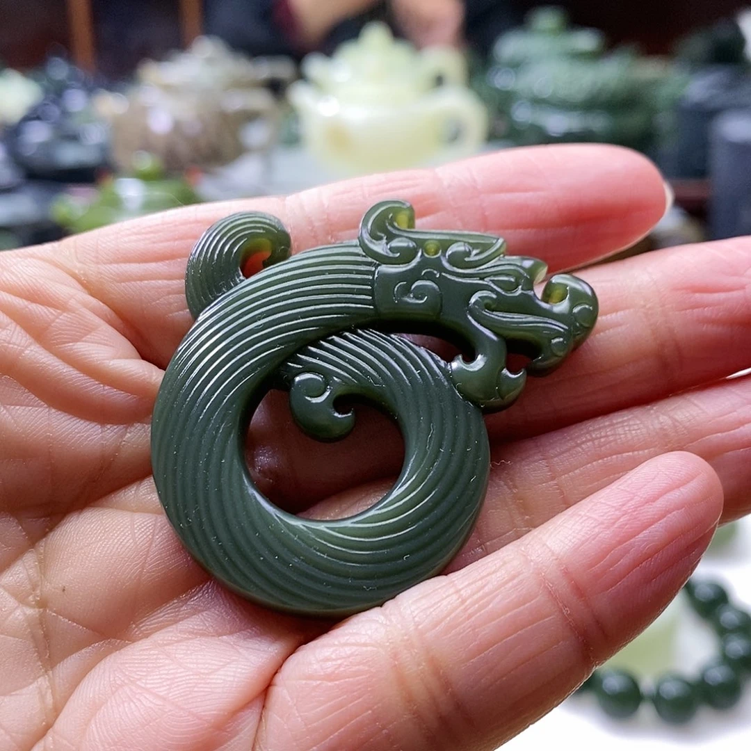 和田玉挂件未镶嵌大*帅