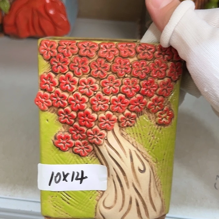 粗陶材质多肉花盆